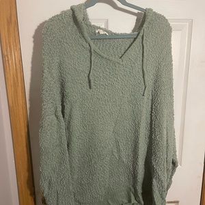 Maurices green hoodie light weight size 4x